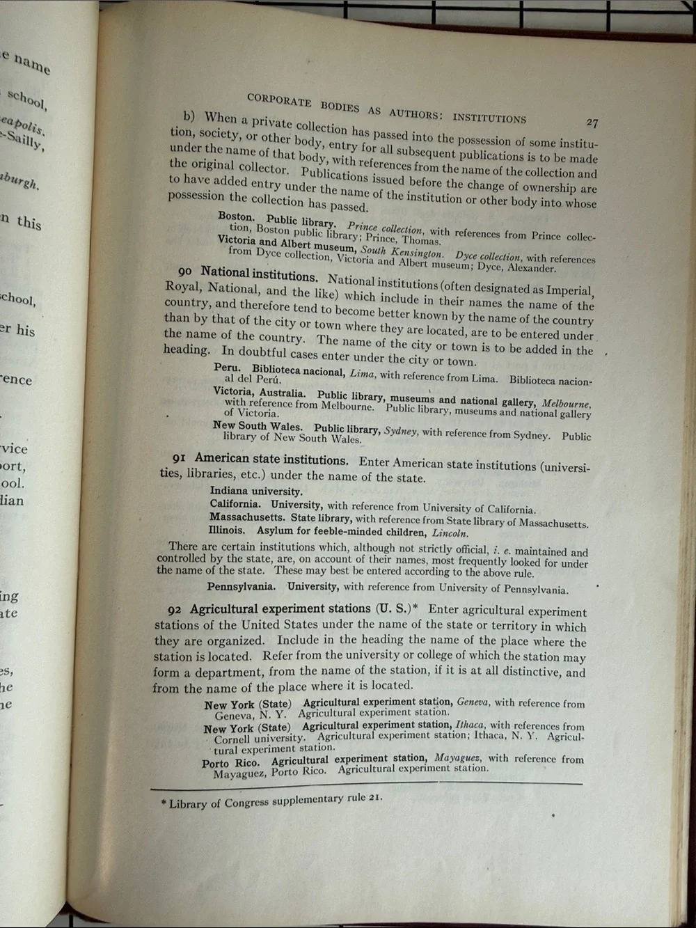 1908 Catalog Rules Author and Title Entries American Library Association Library